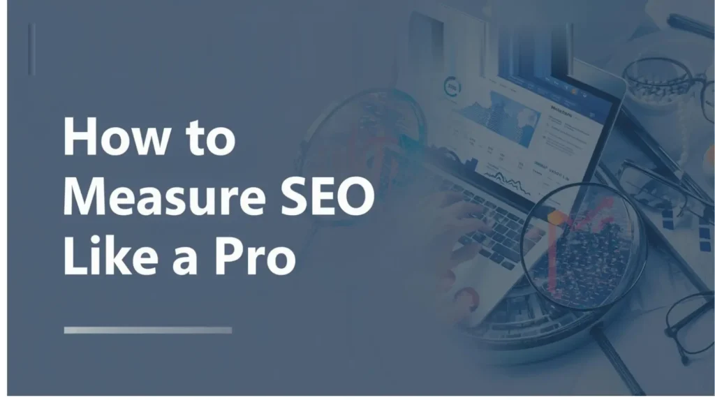 How to measure SEO like a pro - a pratical guide